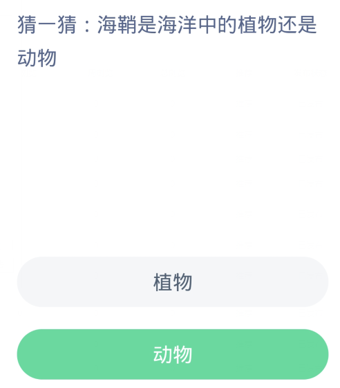 《支付宝》蚂蚁森林神奇海洋今日答案分享大全