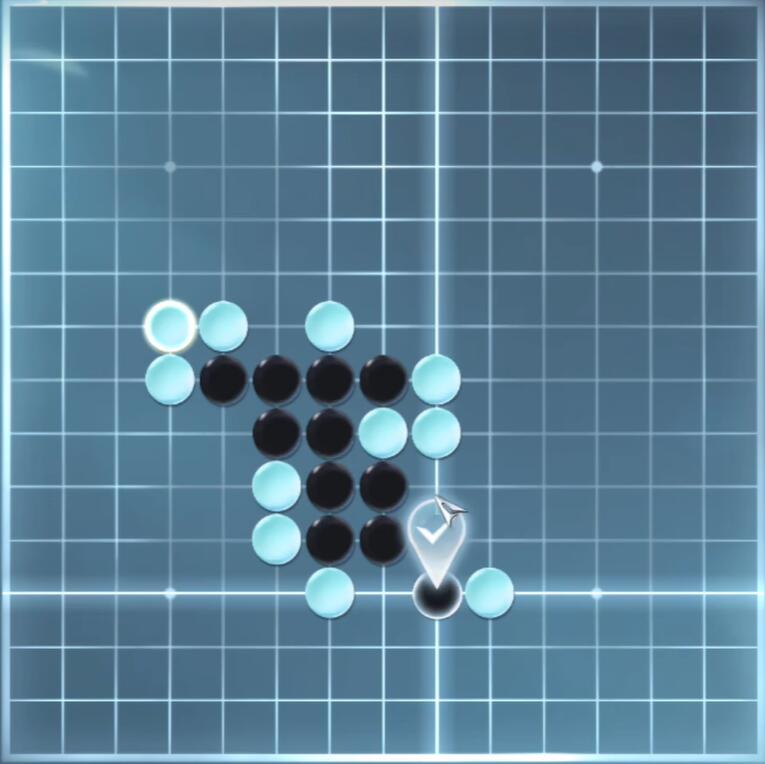 《逆水寒》手游五子棋残局十二怎么过