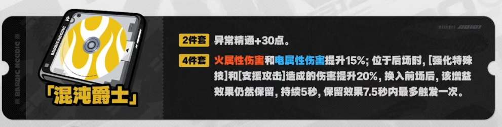 《绝区零》1.2新增驱动盘套装属性介绍